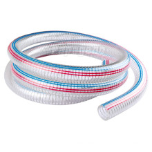 Tuyau de vide renforcé en spirale en plastique flexible de 4 pouces